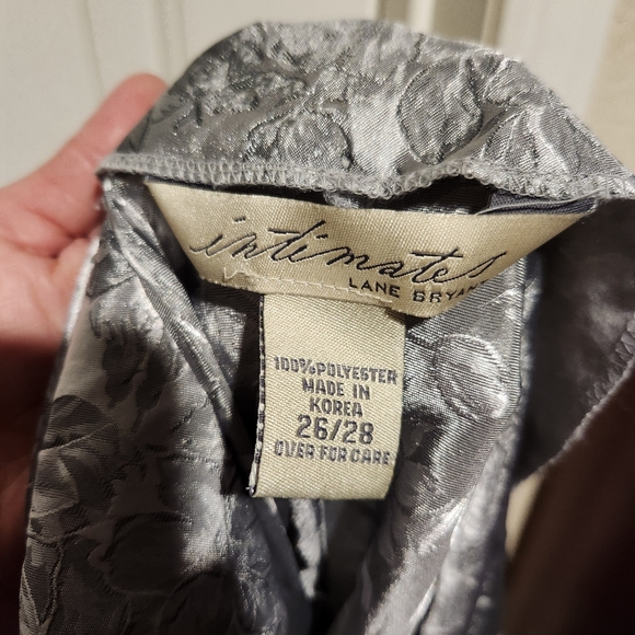 Vintage Lane Bryant intimates two piece slip satin chemise slip jacket Bridal - Picture 3 of 11